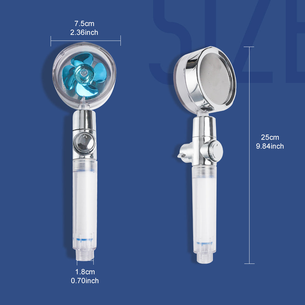 360 Degrees Rotated Shower High Pressure Head