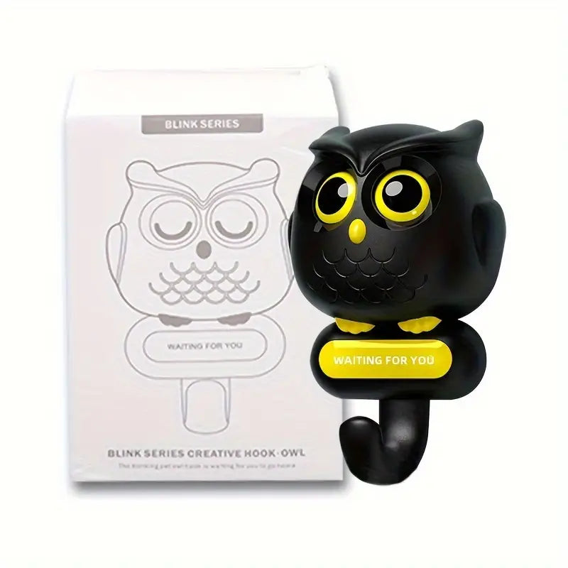 Creative Blinking Cute Owl Hooks