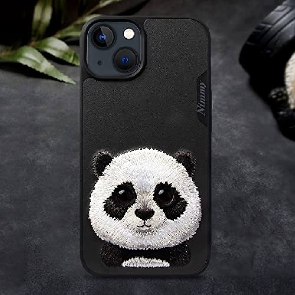 Nimmy 3D Embroidery Leather Swag Back  Iphone Case