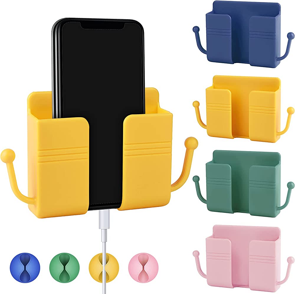 ADHESIVE WALL PHONE HOLDER