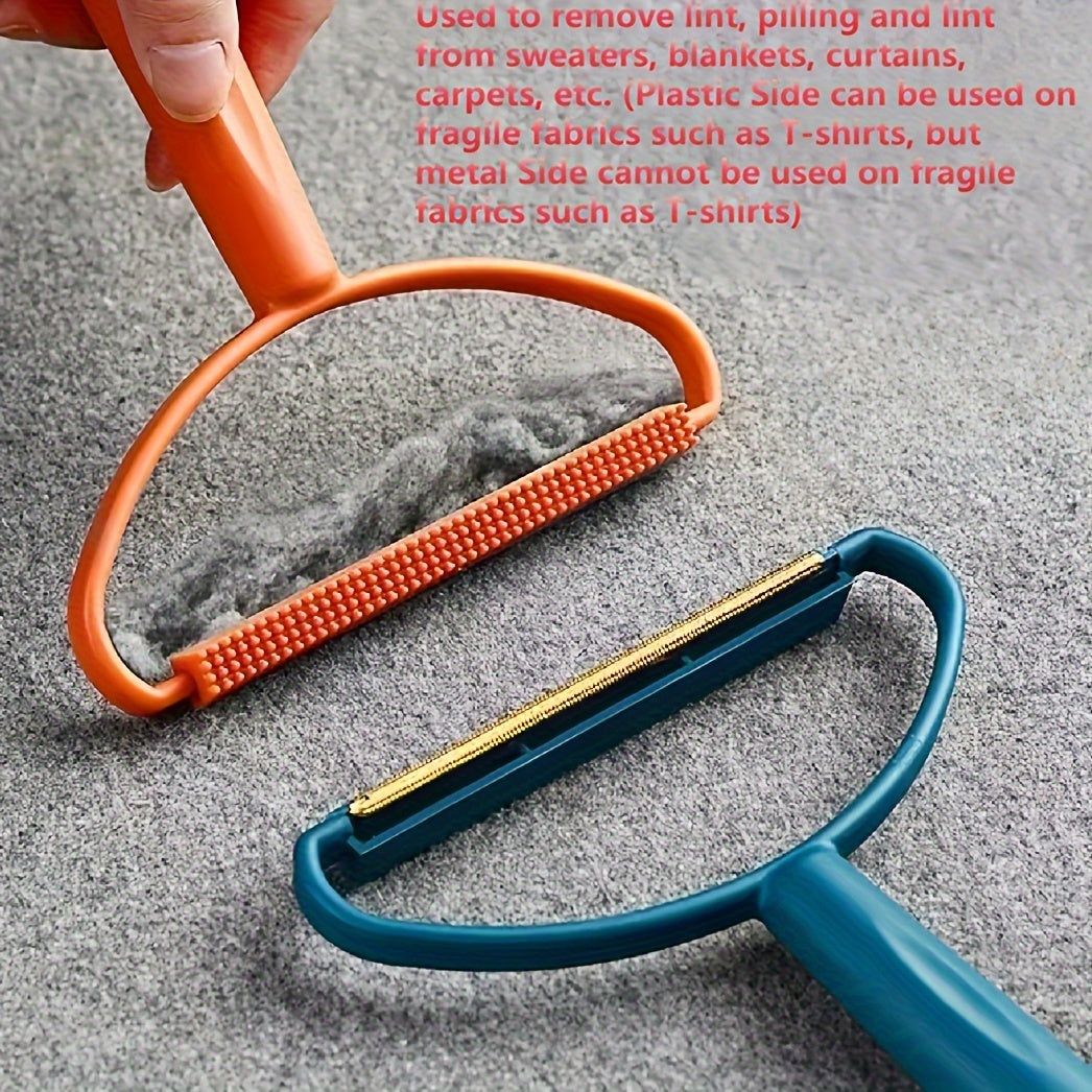 4 pcs Portable Fabric Shaver: Quickly And Easily Remove Lint, Fuzz, And Fluff From Clothing, Carpets, And Coats! for commercial laundries