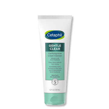 CETAPHIL GENTLE CLEAR CLARIFYING ACNE CREAM CLEANSER