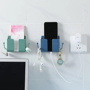 ADHESIVE WALL PHONE HOLDER