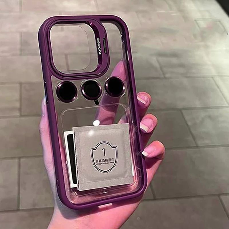 Transparent Lens Ring iPhone Case