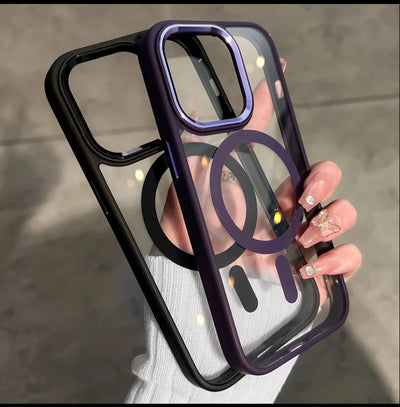 Transparent  iPhone Case Mag Safe Supported