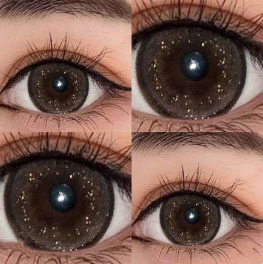 CRYSTAL 4 TONE BLACK KOREAN SERIES 14.2 DIAMETER