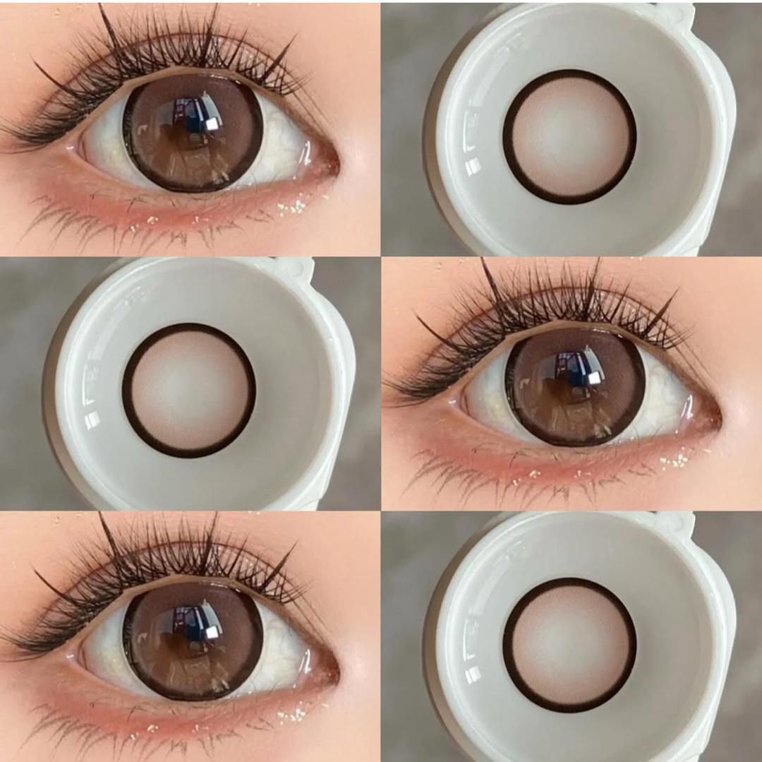TREASURE BEADS BROWN 14.5mm POWERED LENS