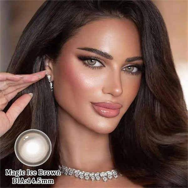 MAGIC ICE BROWN KOREAN SERIES 14.5 DIAMETER