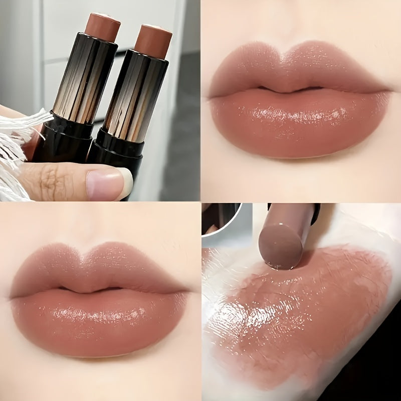 Dewy Glossy Lipstick, Long-Lasting & Non-Sticky, Mirror Shine Lip Gloss, Moisturizing