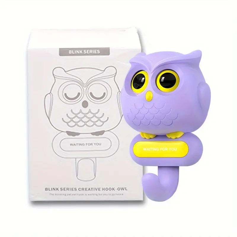 Creative Blinking Cute Owl Hooks