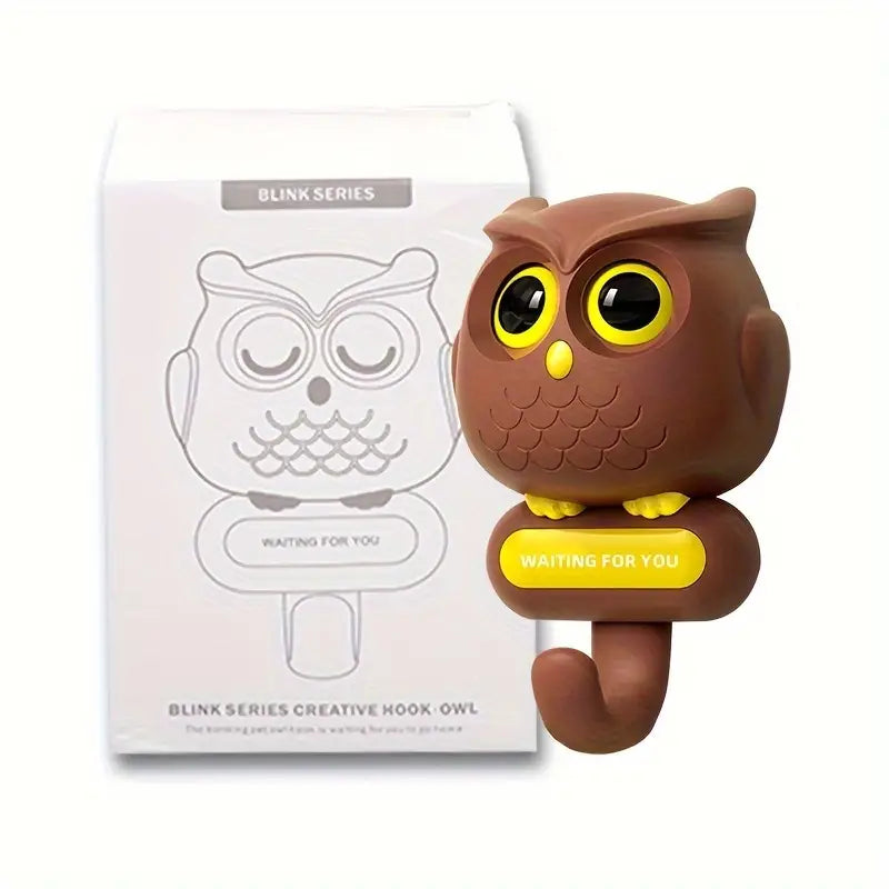 Creative Blinking Cute Owl Hooks