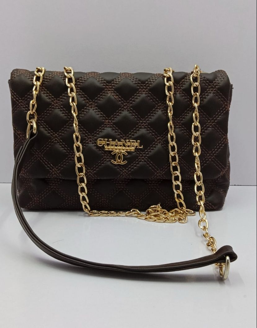 New fashion Double chain style carry short bag in bubble